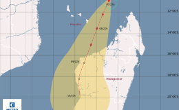 Comoros Islands/ Mayotte/ Madagascar/ Mozambique/ Mozambique Channel: Tropical Cyclone BELNA 02S07/1800Z #02S 10.9S 47.2E, moving S 07kt. 964hPa (RSMC La Réunion) – Published 07 Dec 2019 1940Z (GMT/UTC)
